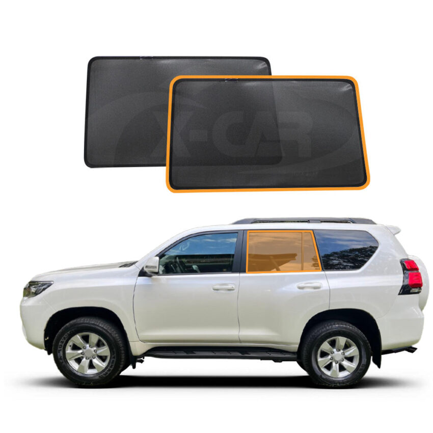 Window Magnetic Sun Shades for Toyota Prado 150 Series 2009-2024 Rear Windscreen Shade - Image 3