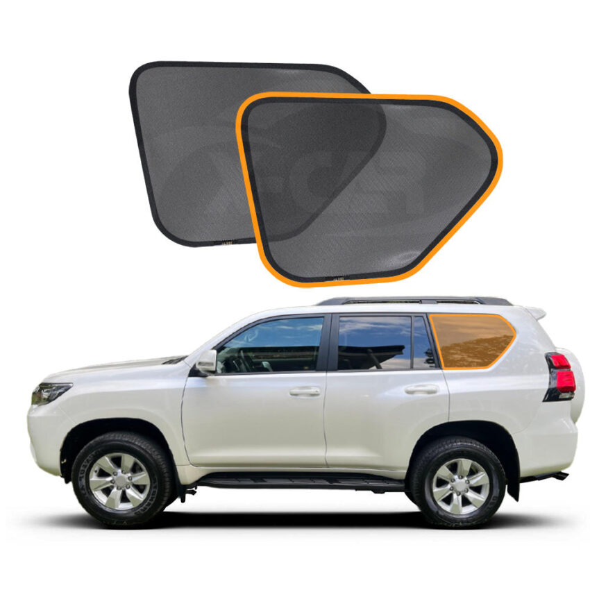 Window Magnetic Sun Shades for Toyota Prado 150 Series 2009-2024 Rear Windscreen Shade - Image 5
