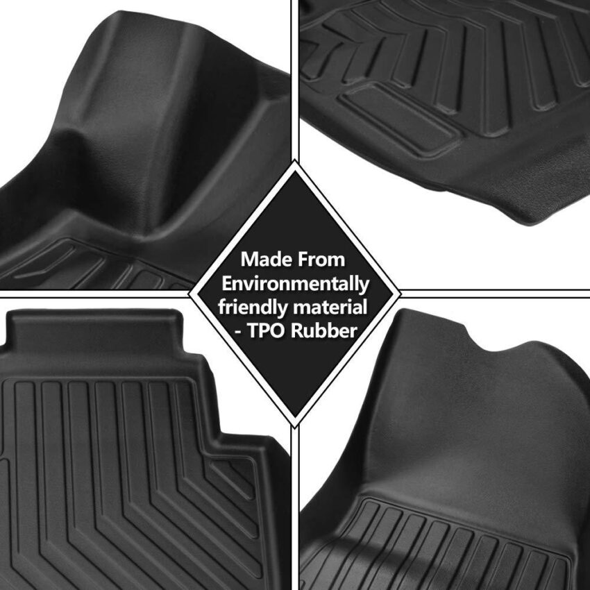 3D Floor Mats for Suzuki Jimny 3-Door Auto Transmission 2018-2025 All-Weather Car Liners - Image 5