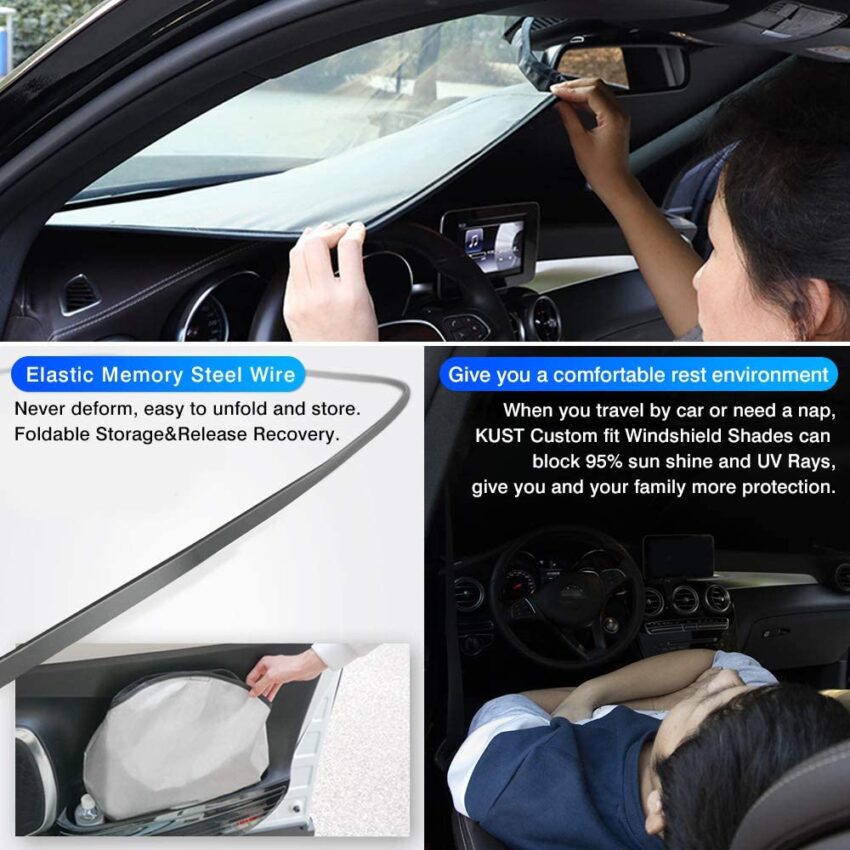 WindScreen Sun Shade for Hyundai Tucson 2015-2025 - Image 3