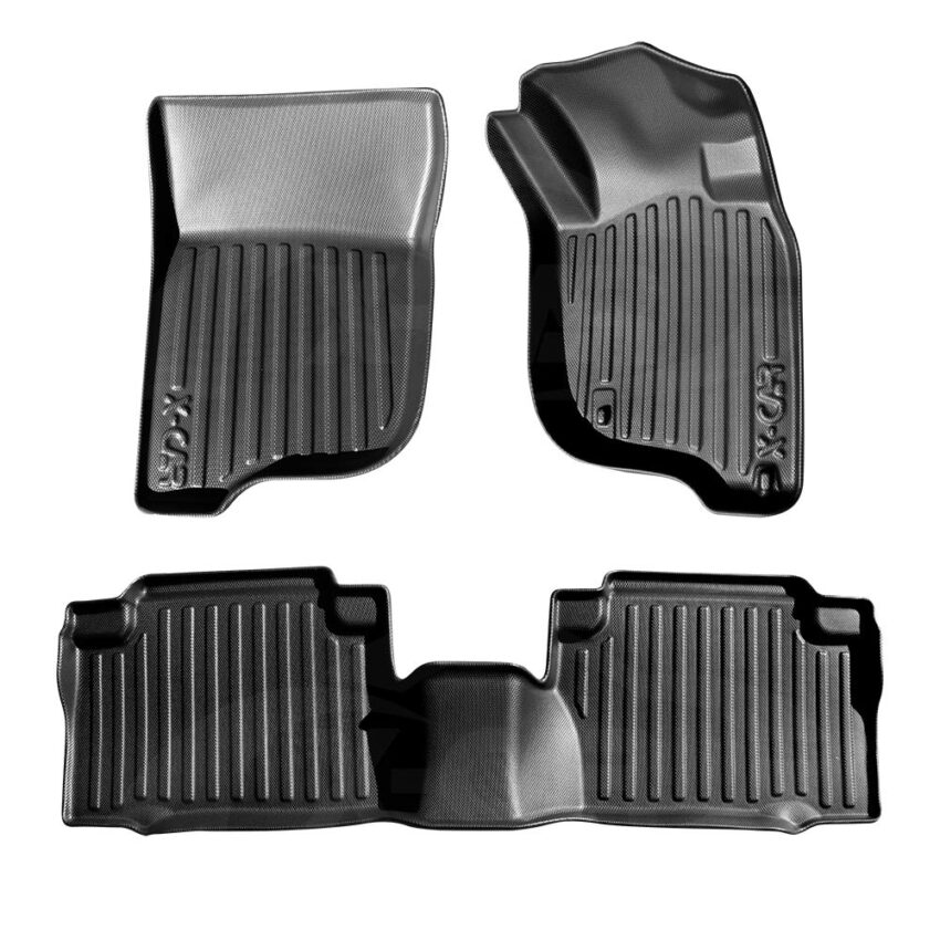 3D Floor Mats for Mitsubishi Pajero Sport 2016-2025 All-Weather Liners - Image 2
