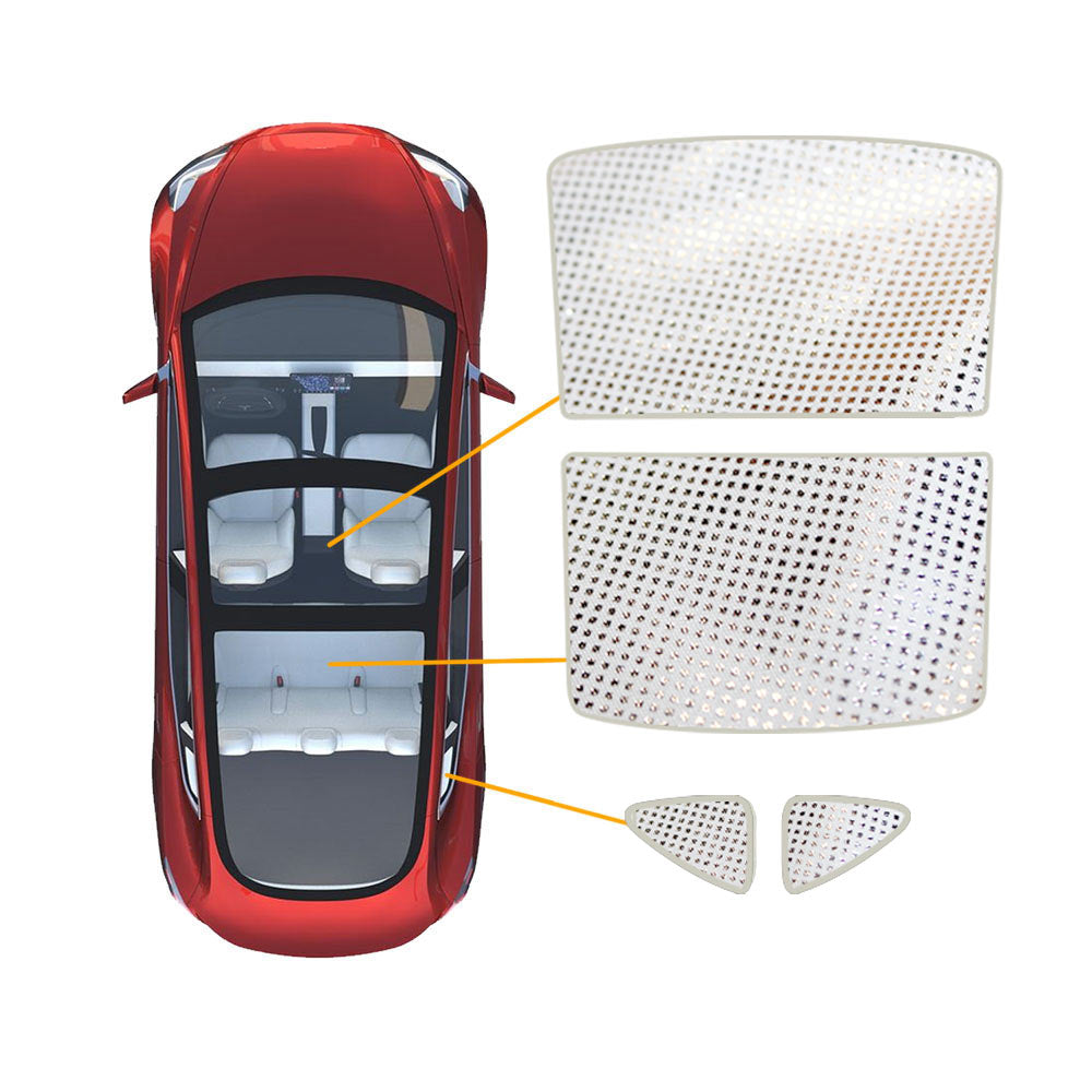 Glass Roof Sun Shade For Tesla Model 3 2017-2023 - Image 4