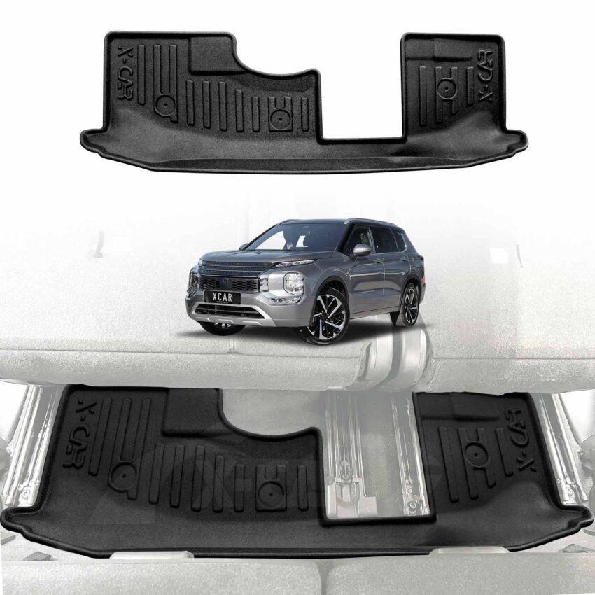 3D Car Floor Mats for Mitsubishi Outlander Petrol 2021-2025 All-Weather Liners - Image 3