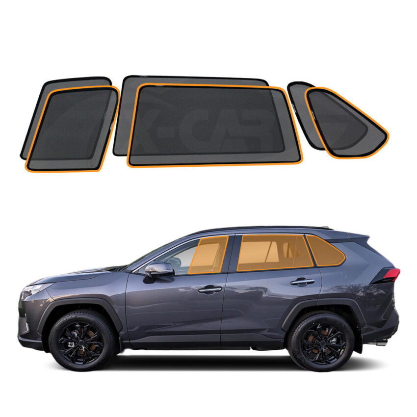 Magnetic Window Sun Shade for Toyota RAV4 2019-2025 - Image 2