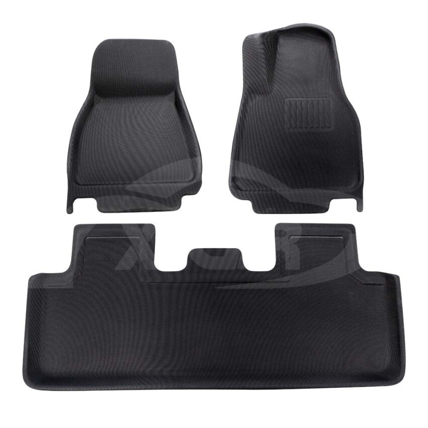 3D Floor Mats For Tesla Model Y 2021-2025 All-Weather Heavy Duty Car Liners - Image 6