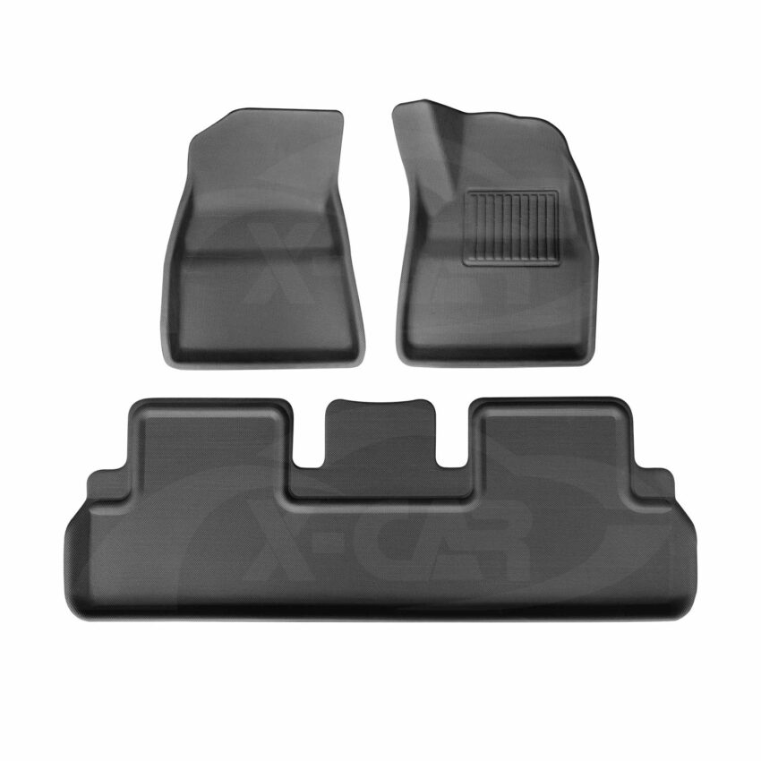 Tesla Model 3 Highland Car Floor Mats 3D All-Weather Liners 2023-2025 - Image 4