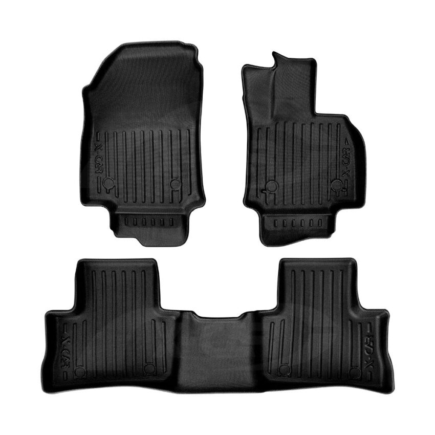 3D Floor Mats for Toyota Rav4 2019-2025 All-Weather Car Liners - Image 2